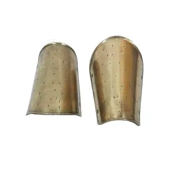 300 Spartan Hand Guard Set ~ Película 300 Spartan Braces Set ~ Coleccionable y funcional Medieval Traje de tamaño completo