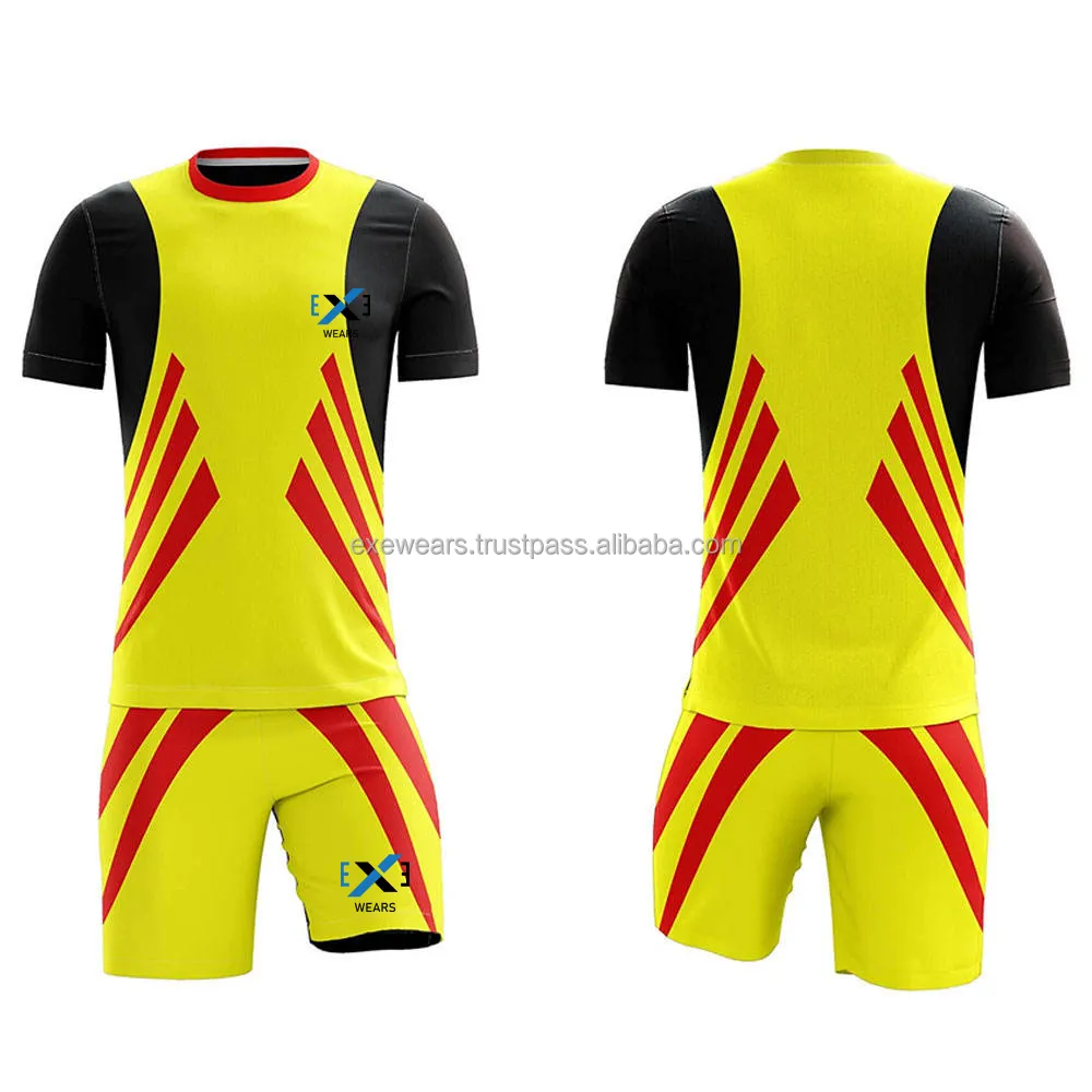 Custom Kids Nylon Futebol Tricô Para Homens Futebol Respirável Nniform Quick Dry Futebol Tricô Camisa Da Equipe Futebol Tricô