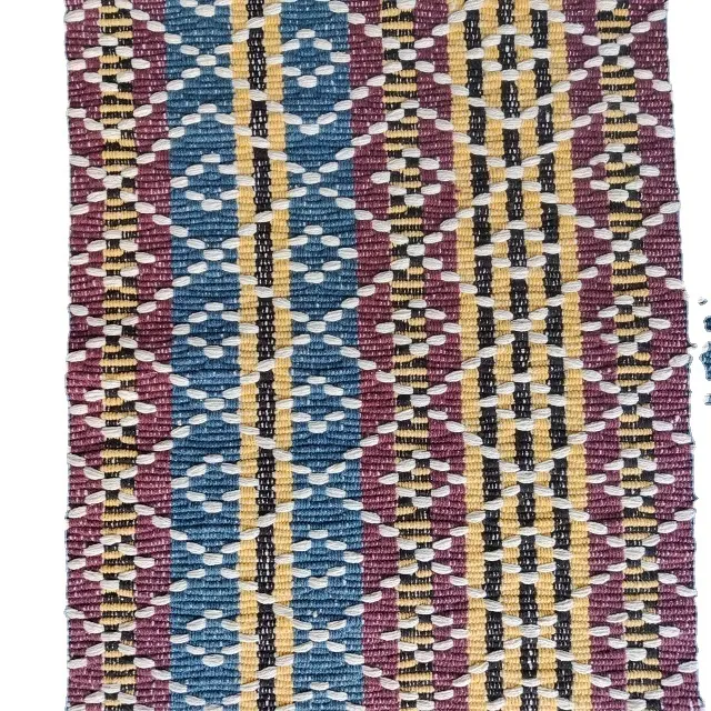 Tüm satış fiyatlarla özel boyut renk ve iplik yaşam alanı için el yapımı % 100% pamuk kilim ve halılar