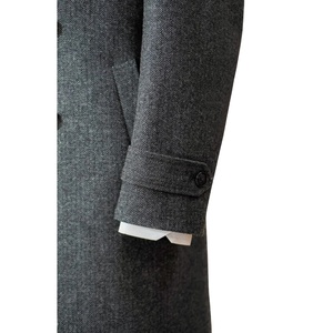 High-quality Breathable Tweed Wool Cashmere for Overcoats for Winters Anti-wrinkle Anti-shrink Sustainable Tailor-perfected <strong>Coat</strong> - Product Image 5