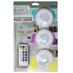 リモコン付き3パックカラー変更ワイヤレスLEDパックライト - Product Image 6