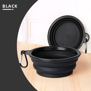 कस्टम डिजाइनर सबलिमिनेशन नो स्पिल कुत्ते खाद्य पानी लक्जरी पालतू कटोरे और फीडर्स ढहने वाले फोल्डेबल पालतू कुत्ते कटोरे - Product Image 3