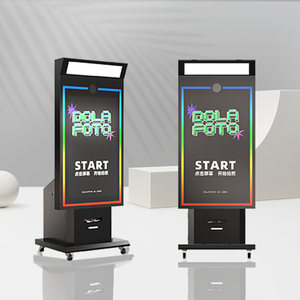 Dola Photo Booth Portable Booth <strong>Remote</strong> Ring Light Ring Light Machine Camera Video Mirror Photobooth for Sale Warranty
