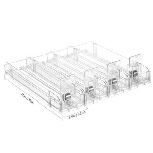 Espositori per la vendita al dettaglio caricati a molla scaffali per organizzatore di bevande e scaffali automatici - Product Image 4