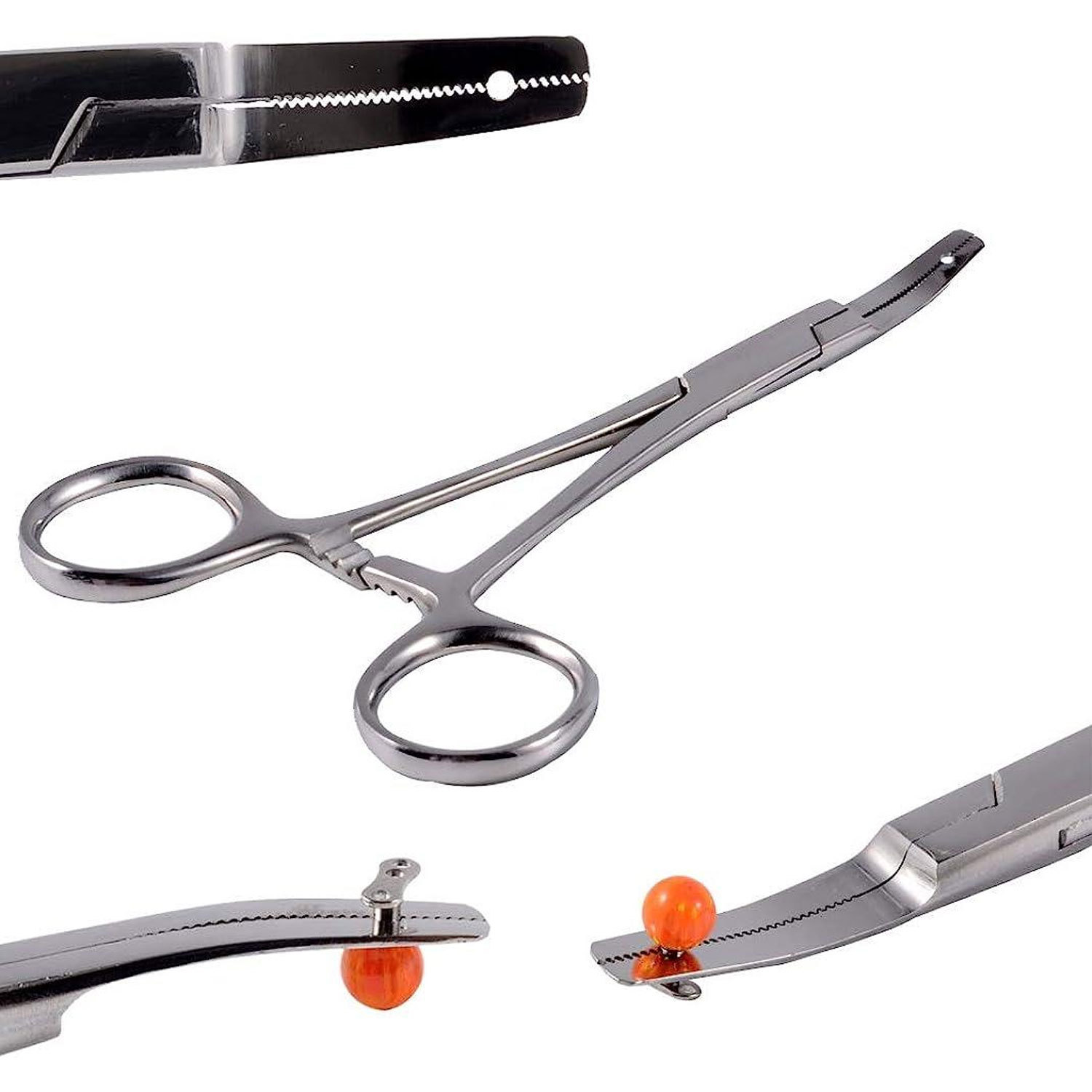 Dermal Anchor Holding Flat Forceps