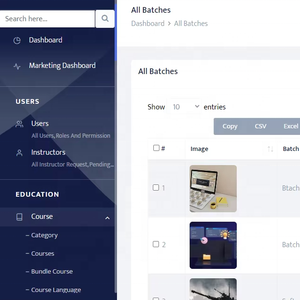 Multi Tenant Learning Management Software für Schulungs institute mit Marken-Online-Lernsystem mit Admin Control - Product Image 1