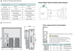 SiRON T140 ~ T141 CC-Link IE Field Basicバスモジュール三菱Q FXおよび他のシリーズPLCマスターステーションに適しています - Product Image 4