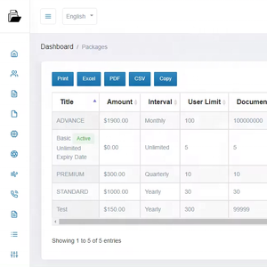 Software de sistema de gestión de documentos de alta calidad con personalizaciones e integraciones