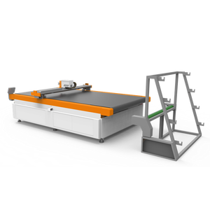 Salınan bıçak Flatbed kesici PVC CNC Router KT kurulu titreşim kesici 1325 köpük deri kesme makinesi - Product Image 3