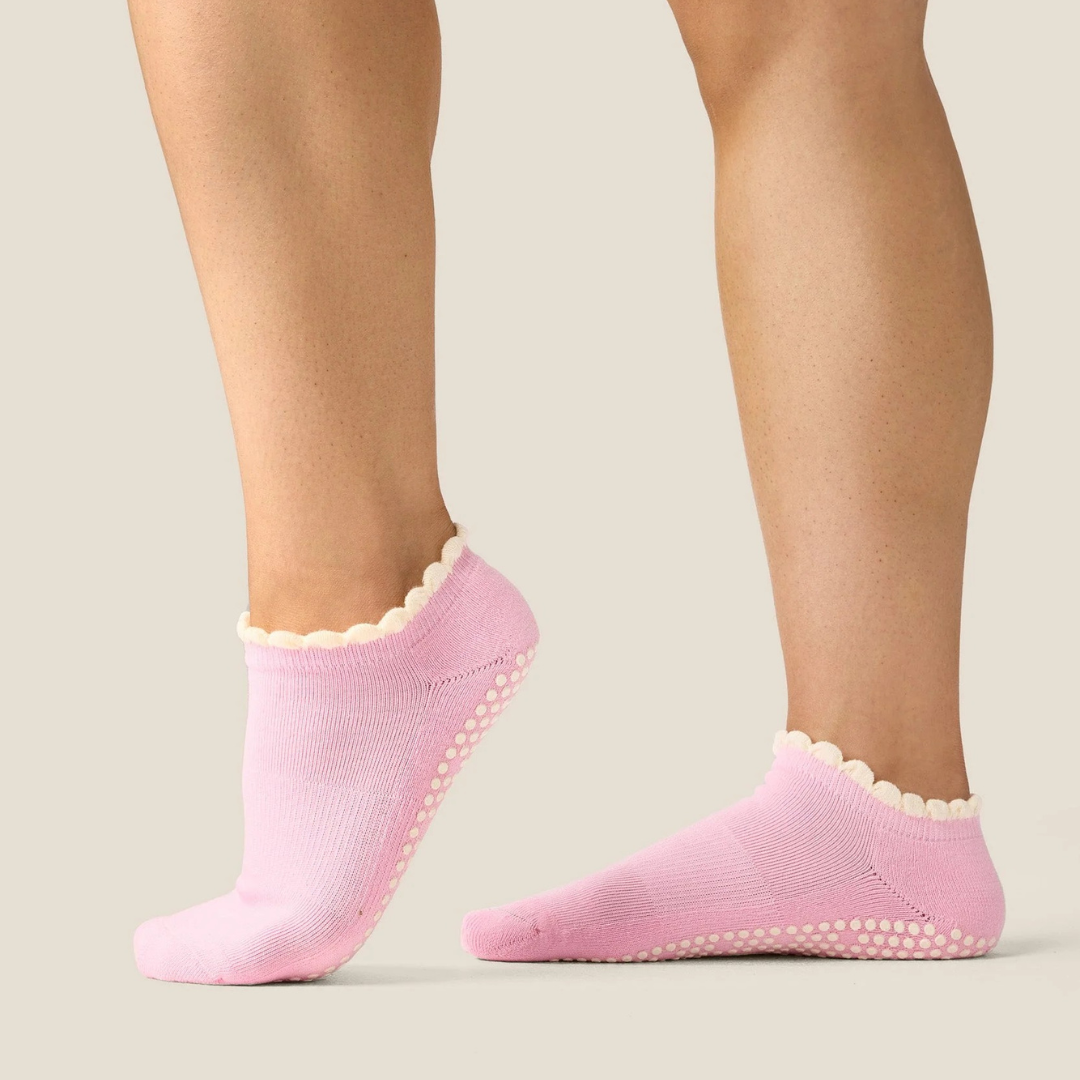 Longueur cheville rose
