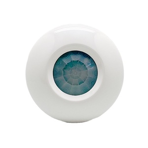 Detector de sensor de movimiento con cable de montaje en techo, con salida de contacto seco para sistema de seguridad de ahorro de energía, 1 unidad