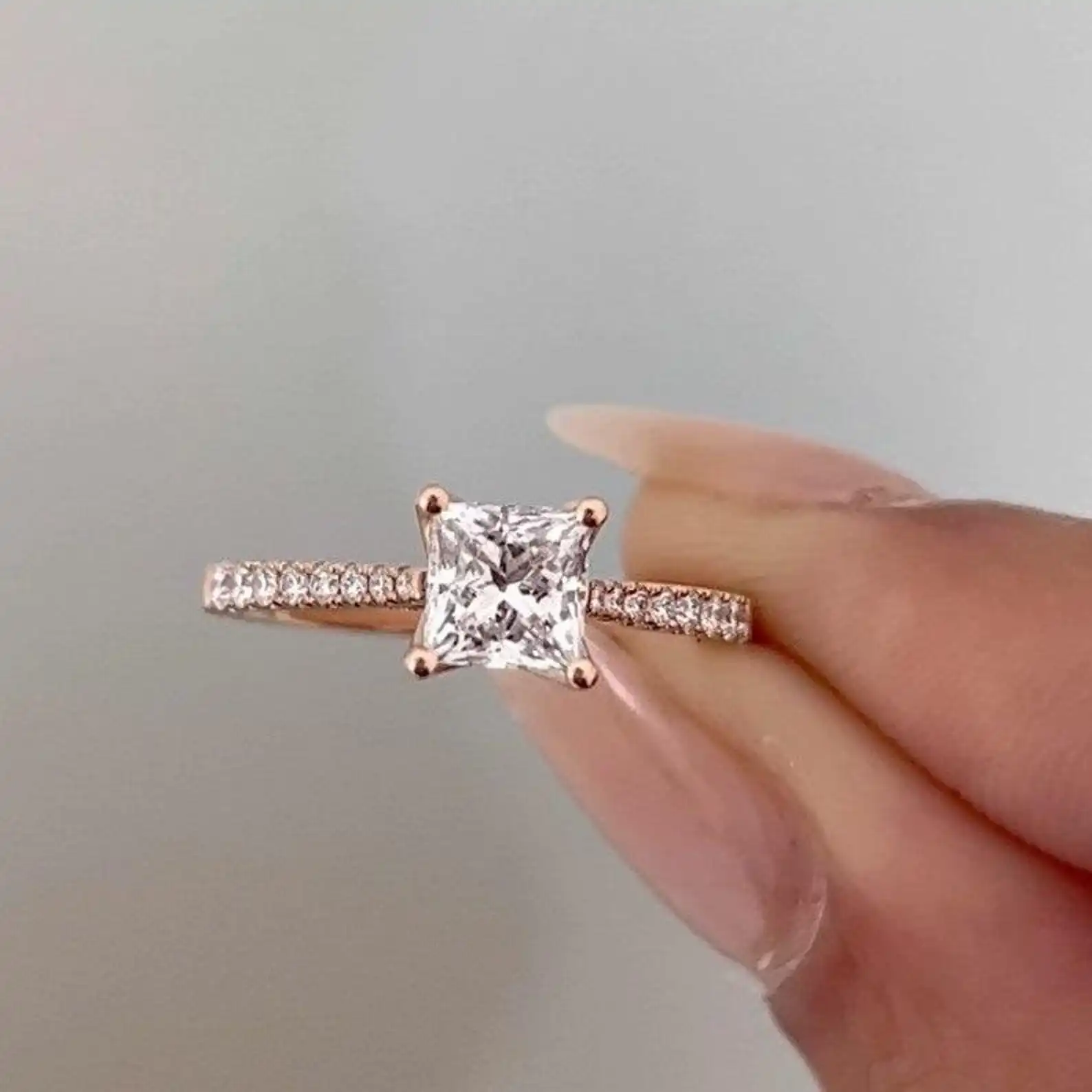 Rose Gold Plated