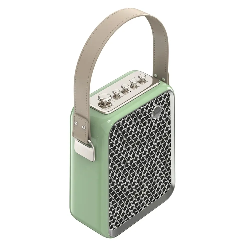 2023 Newest Original Divoom SongBird-HQ 50W Dual Mic Karaoke & Bluetooth Speaker - White