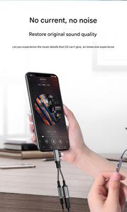 适用于Android Type-c Apple l至3.5毫米音频适配器电缆的二合一耳机适配器 - Product Image 5