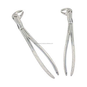 Pinza per estrazione dentale modello americano Routurier molari inferiori wisdom sinistra #22 12 L pinza per estrazione modello inglese - Product Image 2