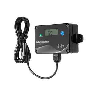 TZONE Lot Solution Pantalla LCD Transmisor de temperatura Sensor de temperatura Lora