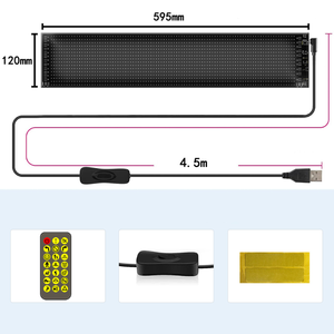 App-Steuerung Smart programmier bare LED-Anzeige Auto Zeichen OEM ODM - Product Image 2