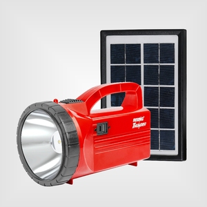 <strong>THUNDER</strong> Series 5W Solar <strong>LED</strong> Torch with Bright &amp; Long Beam for Remote Locations and No-Power Zones - Product Image 1