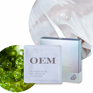 Toptan Centella yatıştırıcı ve onarım cilt uydurma maske cilt taklit nem kurtarma biyo-selüloz levha maskesi özel Logo - Product Image 1