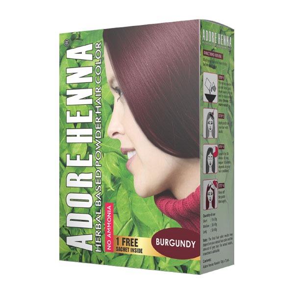 Burgundy Hair Dye