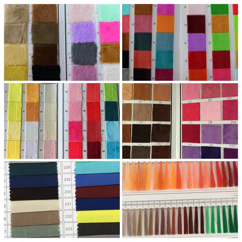 Sélectionnez la couleur et le matériau