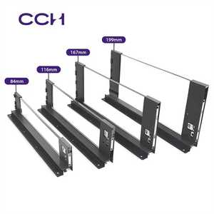 OEM Schubladensystem Schrank-Schubladensystem Doppelwandige Schubladen mit Soft-Close-Funktion 84 116 167 199 mm Höhe Schubladenschiene - Product Image 5