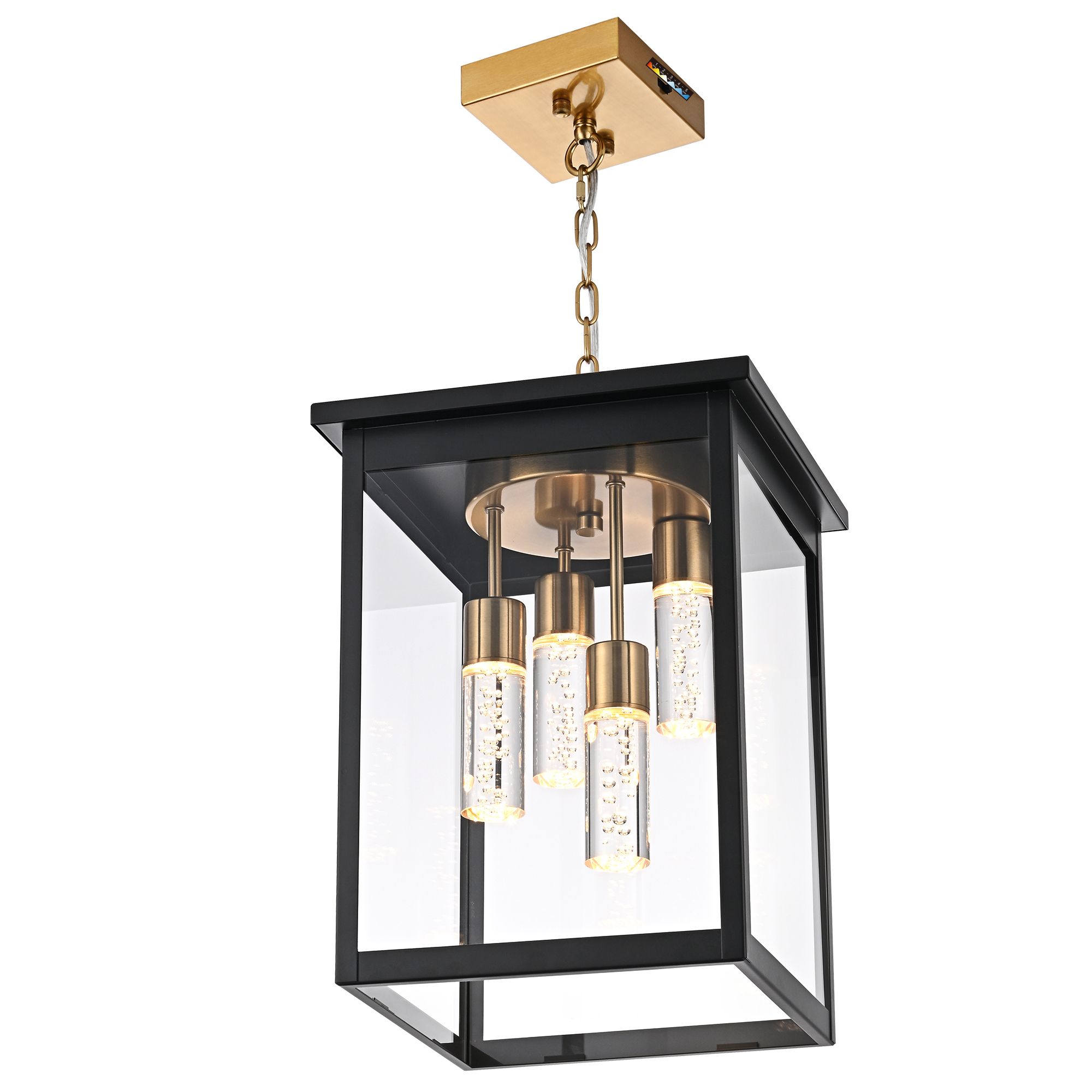 Black and Brass Color