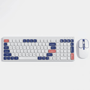 Teclado y ratón Walmet para PC y ordenador portátil, teclado RGB portátil 60%, teclado para juegos, teclados retroiluminados RGB para ordenador