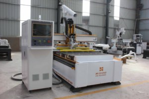 M-shine1328 ATC <strong>Auto</strong> <strong>Loading</strong> and Unloading <strong>Nesting</strong> <strong>Cnc</strong> <strong>Router</strong> <strong>Machine</strong> for Wood Furniture Production