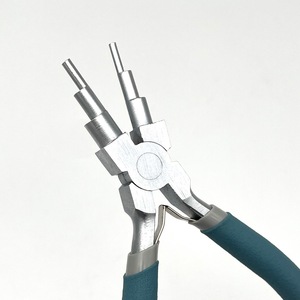 Multi-<span class=keywords><strong>Function</strong></span> Côncavo Nose Alicatadores Seis-Alicatadores Fio Dobra Looping Serrado Mandíbula Superfície Corte OEM Métrica Personalizável