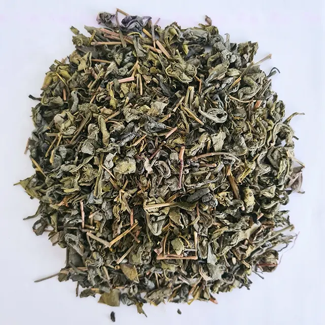 Polvo de té verde de etiqueta privada, 1kg, té en bolsa crudo fresco, té de hierbas que brilla