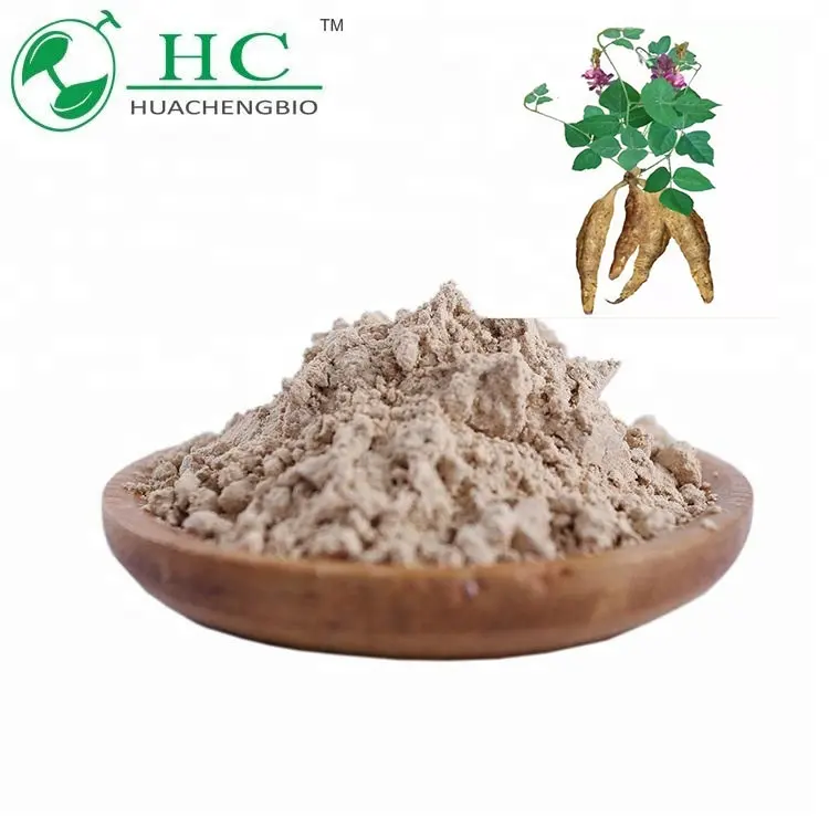 Nhà máy cung cấp 40% 60% Isoflavones hplc flovone puerarin Pueraria chiết xuất Kudzu gốc extractr