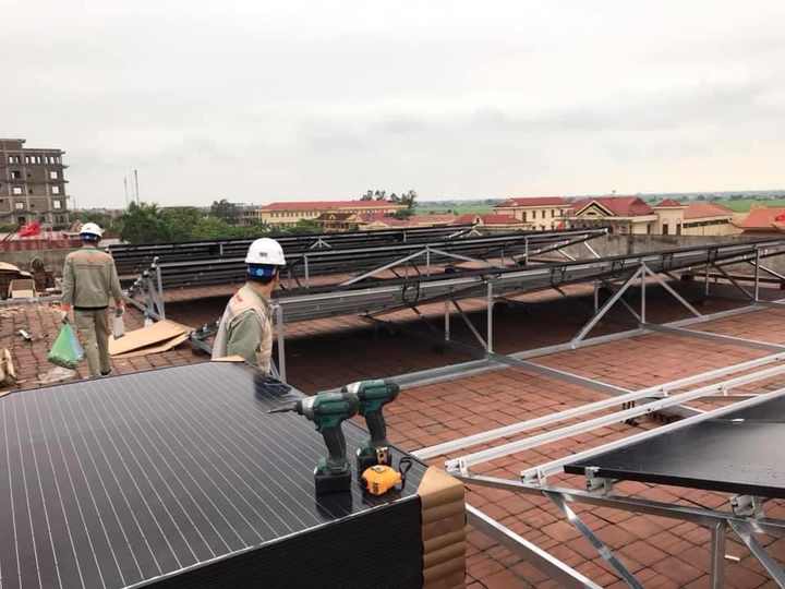 Solar Panel Support Structures Rails Solar Stand for Roof and Ground