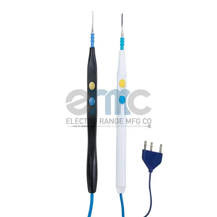 Design profissional Top Quality instrumento cirúrgico mão controle uso único eletrocirúrgico Diathermy esu Lápis e Eletrodos