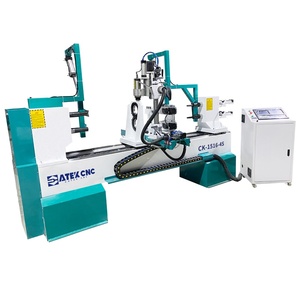 CNC 1516-4S tornio per legno con tornitura tornio automatico di carico e scarico - Product Image 4