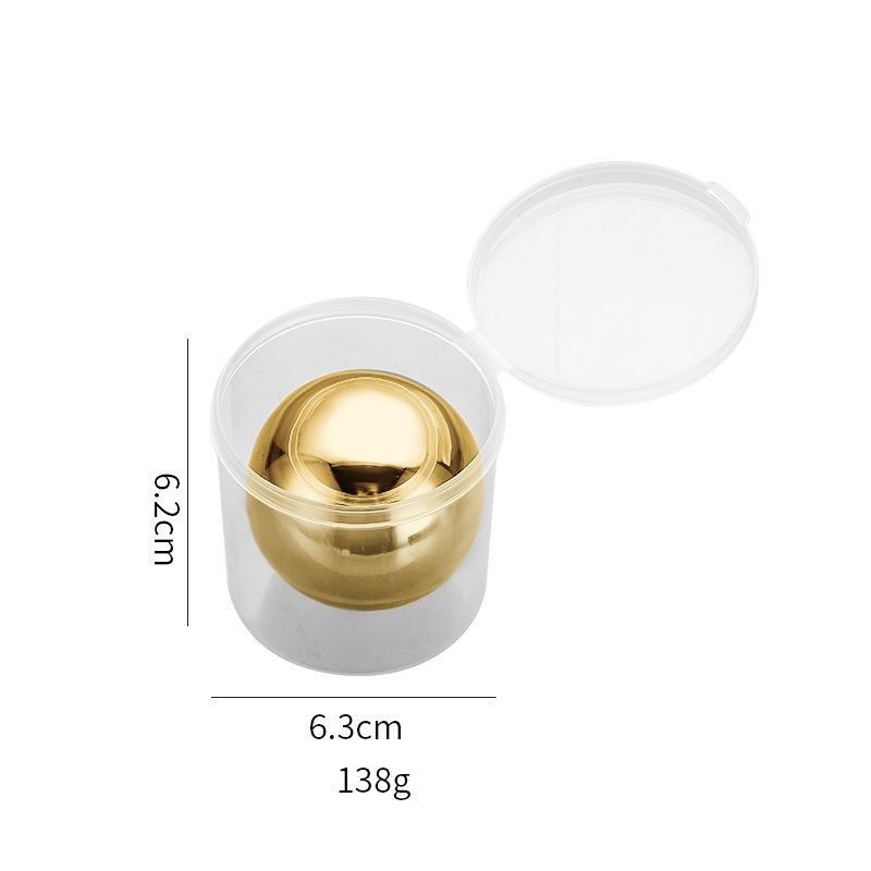 Boîte à grains simples Gold-55mm