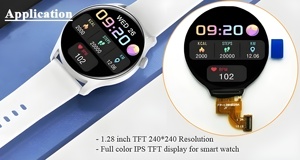 240x240 1,28 "SPI/<span class=keywords><strong>MCU</strong></span>-Rund-<span class=keywords><strong>LCD</strong></span>-Modul für die Herstellung von Smartwatch, Messgeräten und Medizin produkten