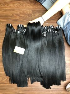 Fabrikadan toptan fiyat ile vietnam'dan SDD kemik düz Remy insan saçı postiş insan saçı postiş