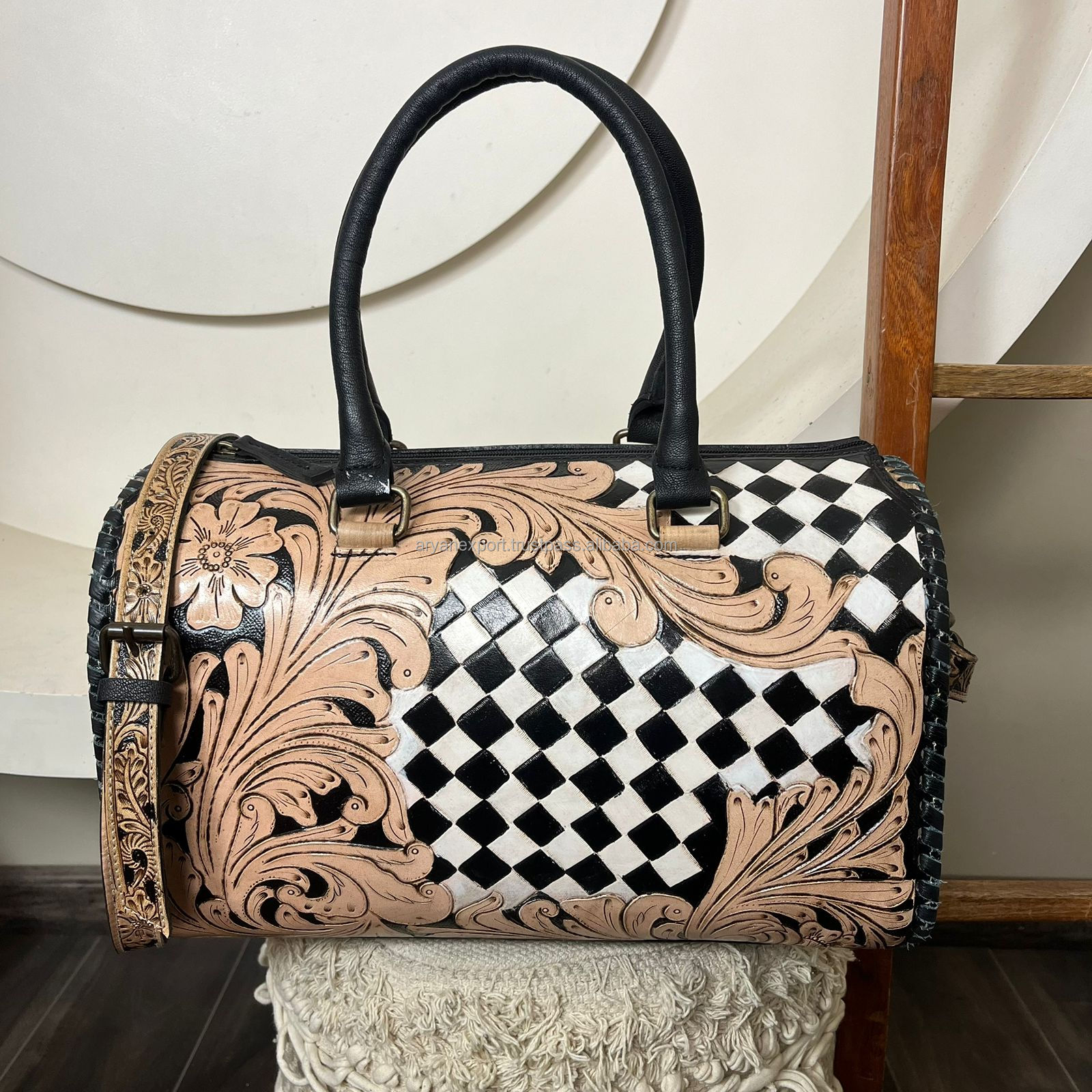 Black & White Checkered