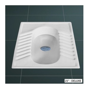 OrissaパンスクワットトイレP-トラップ床マウントトイレセット家庭用洗面所トイレアクセサリー - Product Image 1