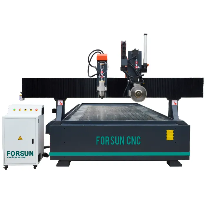 7% discount Best quality and price 4 axis cnc stone/granite/marble engraving and carving machine 1290