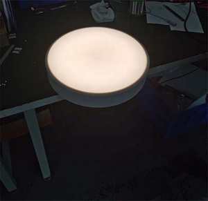 Benory 24V Tunable White 2000K-6000K <strong>LED</strong> Ceiling Light D300 D400 CRI90 Round Surface Mount <strong>Led</strong> KNX DALI <strong>PWM</strong> <strong>DMX</strong> Loxone Light - Product Image 5