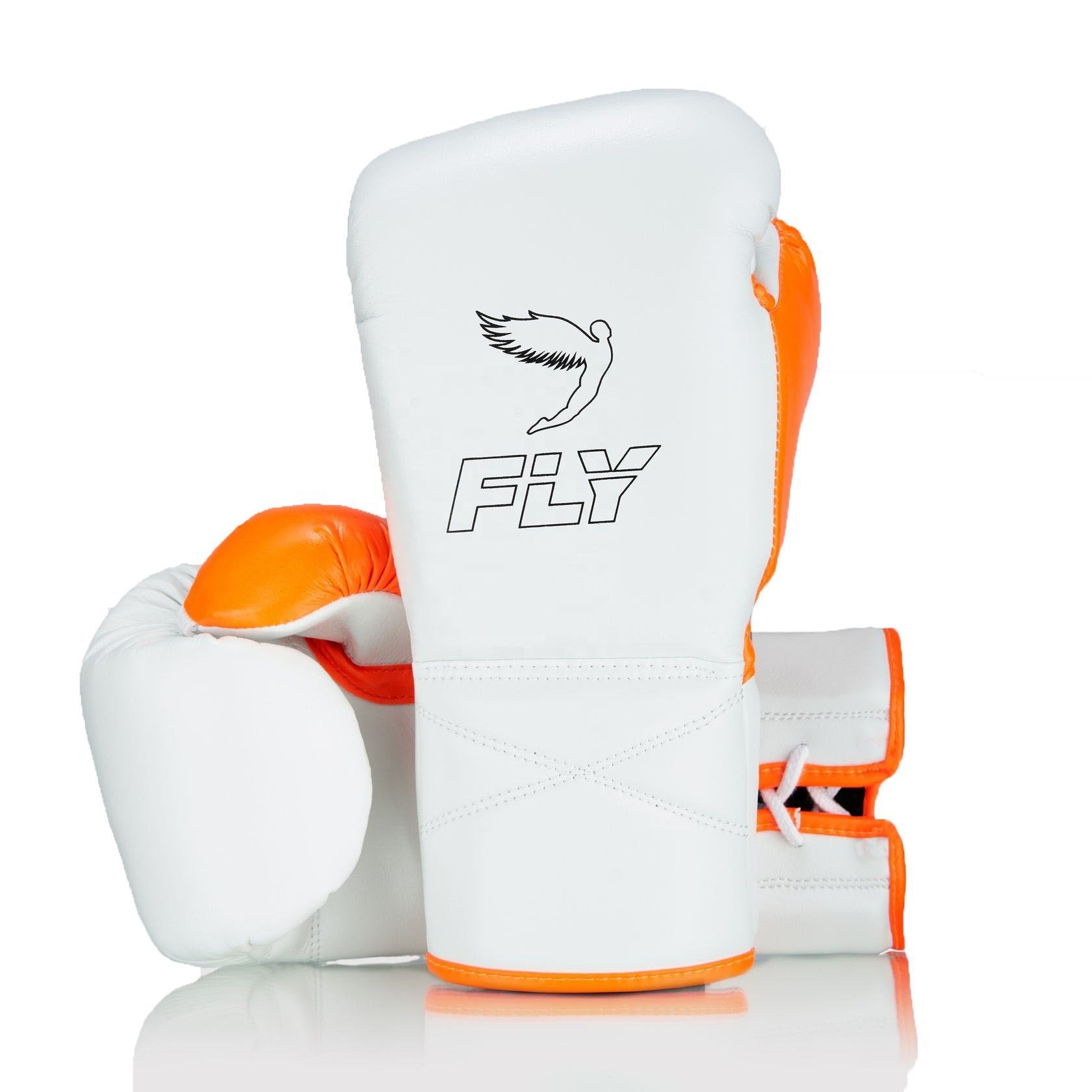 Naranja y blanco