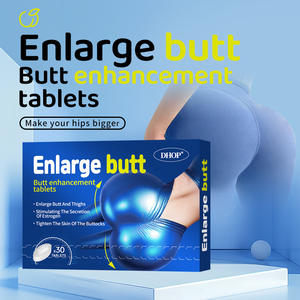 Dhop Butt Booster Tablet Maca & Saw Palmetto Butt Vergroting Kruidensupplement Bbl Tablet - Product Image 5