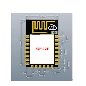 FYX Stock módulo WiFi ESP8266 puerto serie a WiFi ESP12E transmisión transparente inalámbrica antena integrada ESP-12E