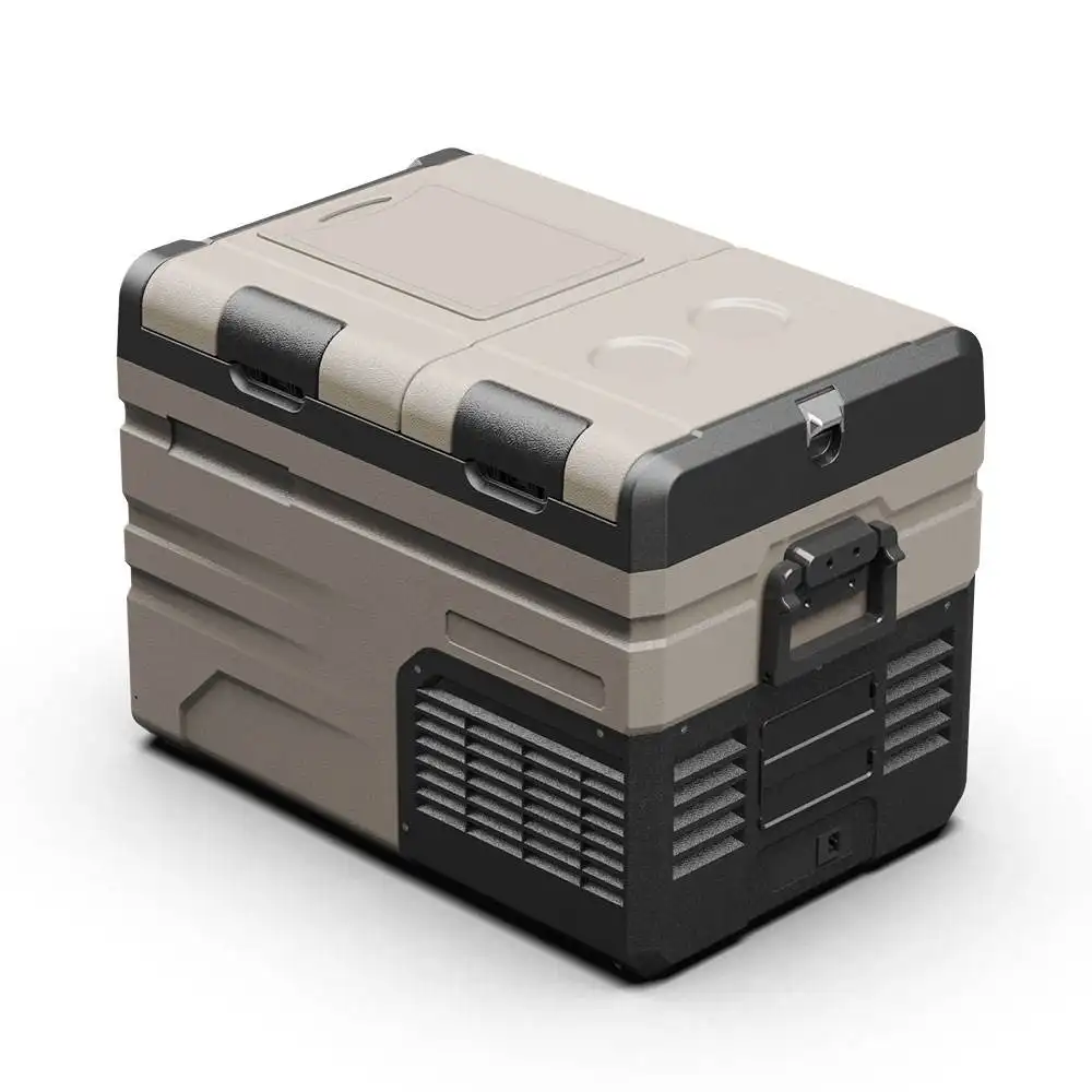 TA Series Portable Car Refrigerator Two-in-One Ice Box with 12V/24V Compressor Cooling and Freezing for Cars