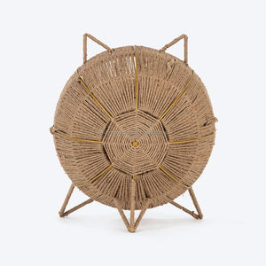 Customised Handwoven Women's Artisan Cat dog Rest Chair Cushion Just Launched Jute Fibres Sturdy Iron Frame Pets low <strong>bulk</strong> price - Product Image 3
