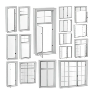 Custom Sized UPVC <strong>Window</strong> for Homes and Commercial Spaces with Thermal Insulation and Minimal Maintenance - Product Image 1