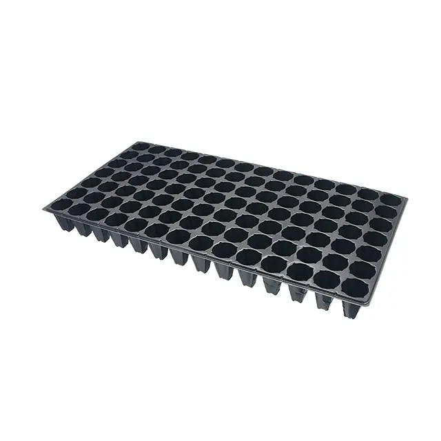 Best offer plant growing trays nursery forestry square nursery tray round holes 98 cells STR-098