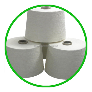 ส่งออกเส้นด้าย NE 40S/2 100% สำหรับถักจากอินเดียและพร้อมสำหรับถักแบบวงกลมและผ้าที่ทนทาน - Product Image 1
